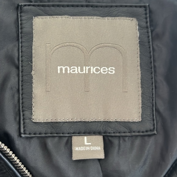 Faux leather jacket - Picture 2 of 3